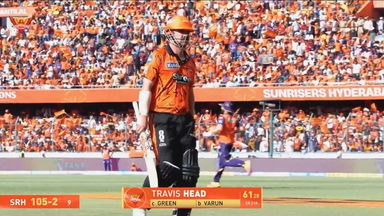 IPL 2026 M45: SRH vs KKR - Travis Head Wicket