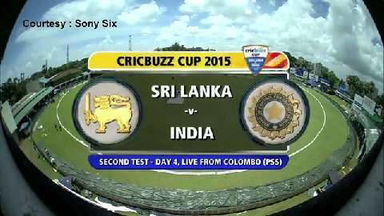 SL vs India, 2nd Test - Day 4 : Session 2 highlights