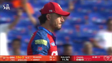 IPL 2026 M17: PBKS vs SRH - Aniket Verma Wicket
