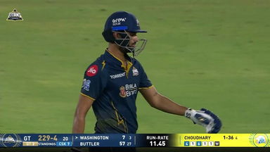IPL 2026 M66: GT vs CSK - Washington Sundar Wicket