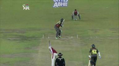 M59: KXIP vs SRH – Parthiv Patel Wicket