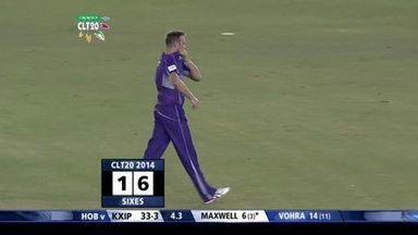 M2: KXIP vs HOB –  Glenn Maxwell Six