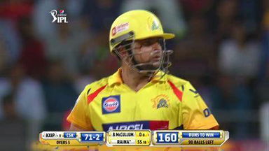 M59: KXIP vs CSK – Suresh Raina Six