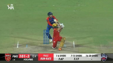 M59: DC vs PBKS – Prabhsimran Singh Six