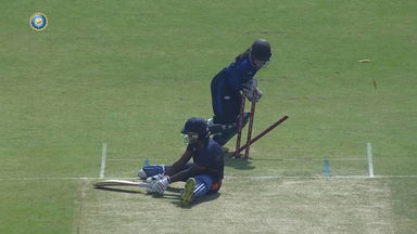 Senior Women's T20 Trophy 2023 SF 1: Speed & Reflexes: Preeti Bhandari puts on a show with lightning fast glovework