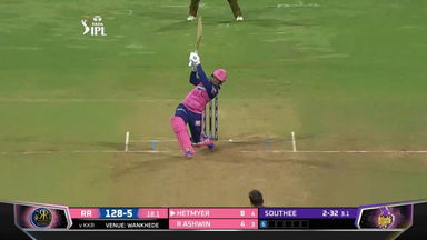 M47: KKR vs RR – Shimron Hetmyer Six