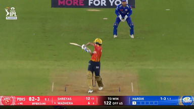IPL 2025 Q2: PBKS vs MI - Nehal Wadhera Six
