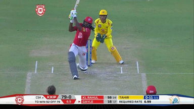 M55: KXIP vs CSK – Chris Gayle Six