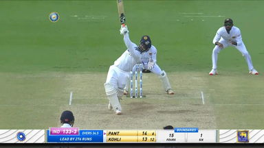 IND vs SL 2022, 2nd Test, Day 2: Rishabh Pant Six