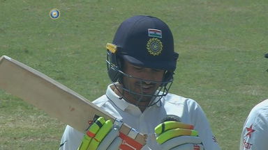 Nair 'Bats' on with a broken bat