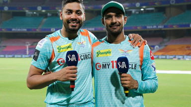I would like to dedicate this performance to my mother: Avesh Khan