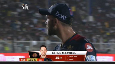 M60: RCB vs PBKS – Glenn Maxwell Wicket