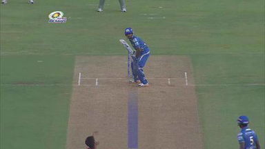 M22: MI vs KXIP–  Ambati Rayudu Wicket