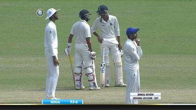 Ranji Trophy 2019-20: Bengal  vs Karnataka, SF2 - DRS comes to Anustup Majumdar’s rescue