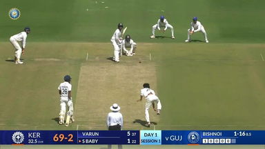 Ranji Trophy 2025 SF1, Gujarat vs Kerala, Day 1: Match Highlights