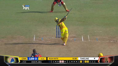 M19: CSK vs RCB – Ambati Rayudu Six