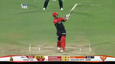 M11: SRH vs RCB –  Colin de Grandhomme Six