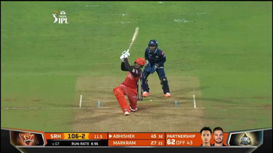 M40: GT vs SRH – Abhishek Sharma Six