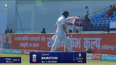 IND vs ENG 2024, 3RD Test: Jonny Bairstow Wicket
