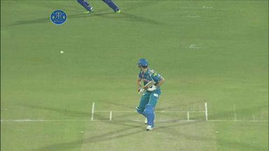 M50: RR vs PWI – Robin Uthappa Wicket