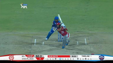 M37: DC vs KXIP – Mandeep Singh Six