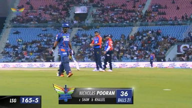 M03: LSG vs DC – Nicholas Pooran Wicket
