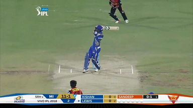 M07: SRH vs MI – Evin Lewis Six
