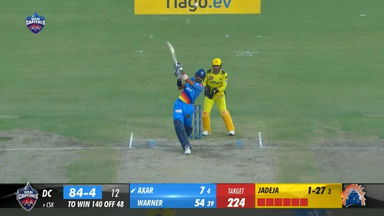 M67: DC vs CSK –  Axar Patel  Six