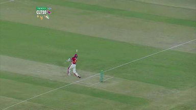 M5: KXIP vs BT –  Wriddhiman Saha Wicket