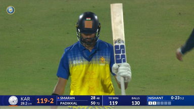 Vijay Hazare Trophy 2025 SF1, Haryana vs Karnataka: Match Highlights