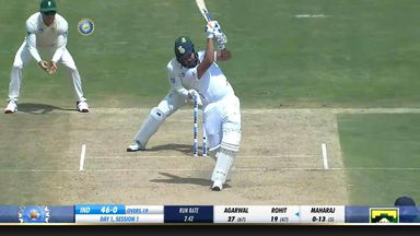 IND vs SA 2019, 1st Test, Day 1: Rohit Sharma Six