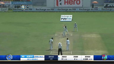 IND vs WI 2018, 1st Test Day 2: Ravindra Jadeja Six