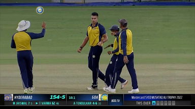 Syed Mushtaq Ali Trophy 2022: Arjun Tendulkar’s fantastic four-wicket haul
