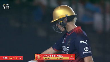 IPL 2026 M42: GT vs RCB - Jacob Bethell Wicket