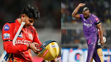 6 & Gone! Andre Russell brings an end to Priyansh's carnage