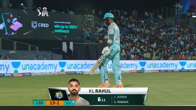 M42: PBKS vs LSG – KL Rahul Wicket