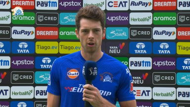 M49: CSK vs MI –   Mitchell Santner  Interview