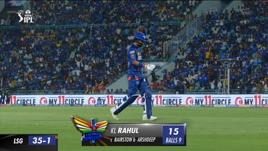 M11: LSG vs PBKS – K L Rahul Wicket