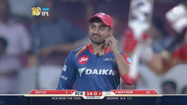 M5: RCB vs DD – Player Mic'd Up – Karun Nair