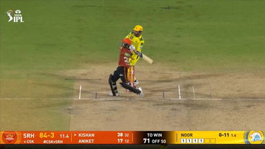 IPL 2025 M43: CSK vs SRH - Ishan Kishan Six