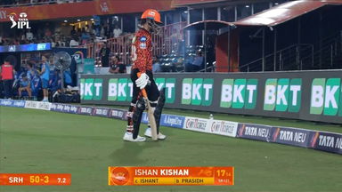 IPL 2025 M20: SRH vs GT - Ishan Kishan Wicket