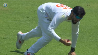 Ranji Trophy 2023/24, Mumbai vs Vidarbha, Final: Fantastic Grab: Dhruv Shorey's brilliant diving catch to dismiss Rahane
