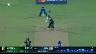 IND-W vs AUS-W 2022, 4TH T20I: Ashleigh Gardner Six