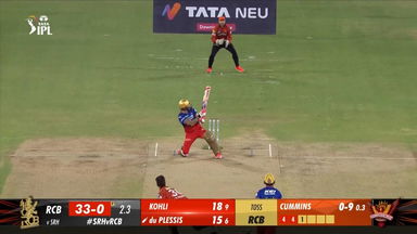 M41: SRH vs RCB – Faf Du Plessis Six