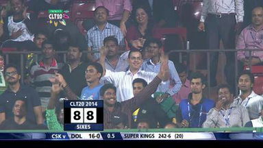 M8: DOL vs CSK –  Cameron Delport Six