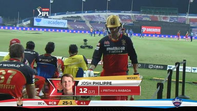 M55: DC vs RCB – Josh Philippe Wicket