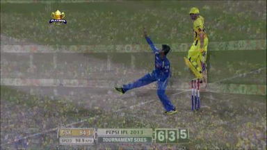 M73: CSK vs MI – Suresh Raina Six
