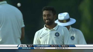 Duleep Trophy 2016-17: Ind Blue vs Ind Green - Shreyas Gopal's 4-wicket haul for Ind Green