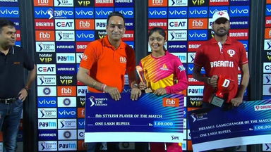 M01: Trailblazers vs Supernovas – fbb Stylish Player of the Match – Harleen Deol