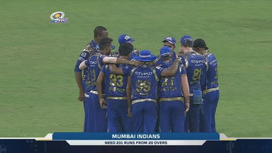 Captain Rohit calls for an urgent huddle